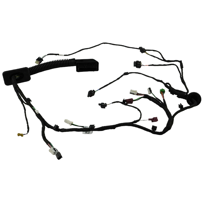 Automobile door wiring harness