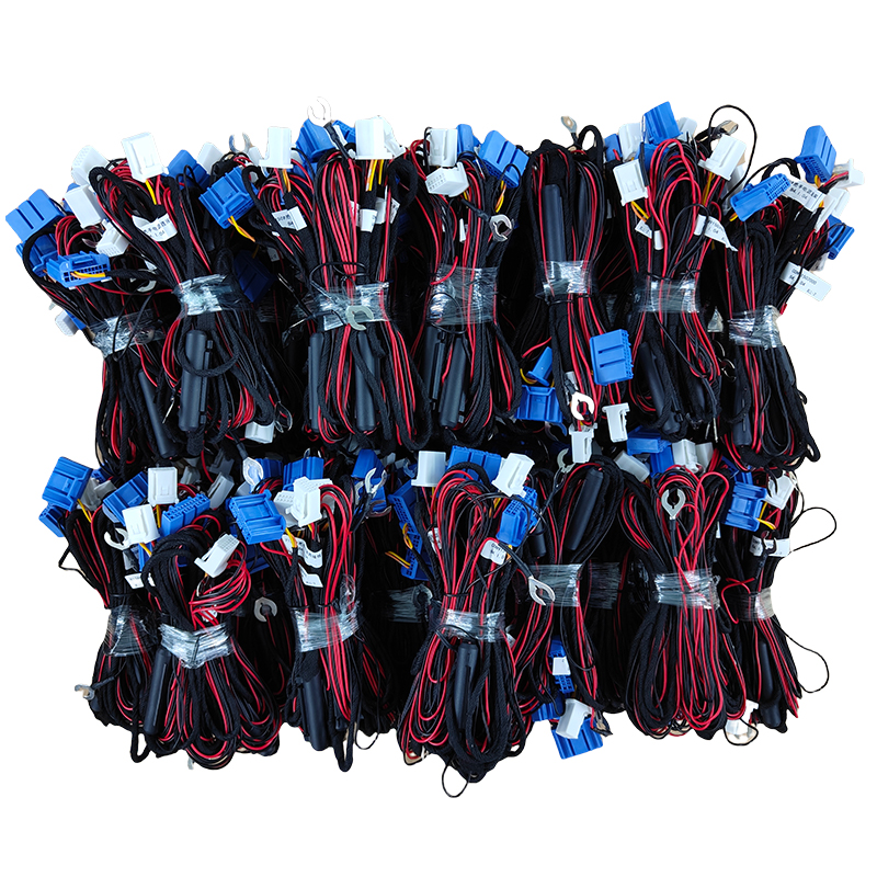 Take the power supply wire for the electric suction door